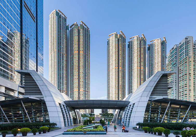 Hong Kong’s Union Square development. Diego Delso/delso.photo, CC BY-SA