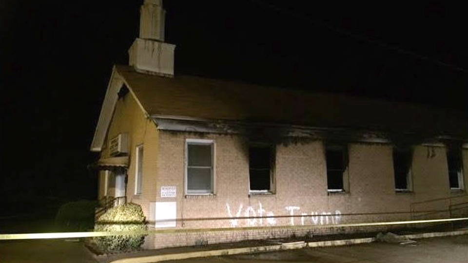H04 church vandalized