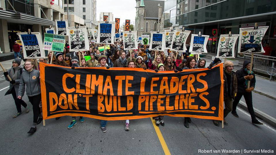 H02 canada pipeline protest