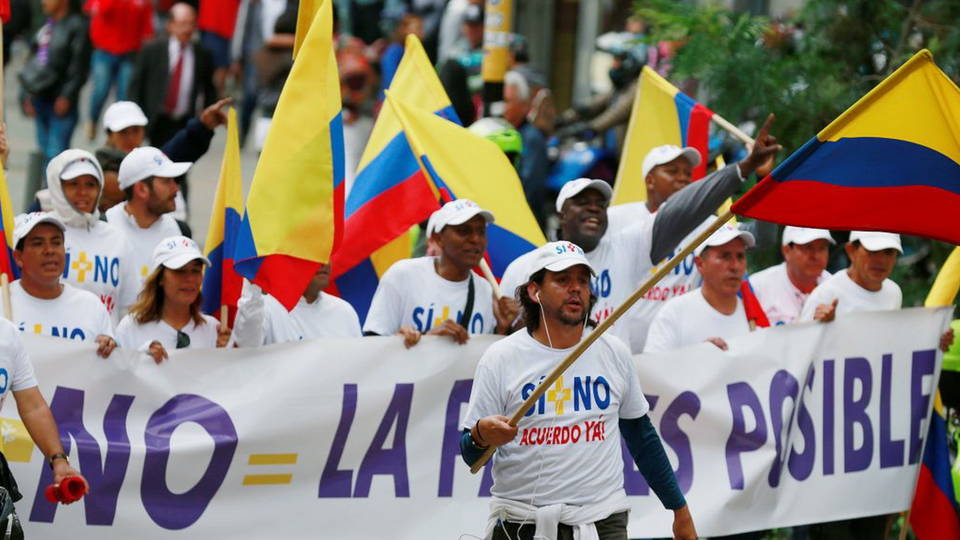 H12 colombia peace protest