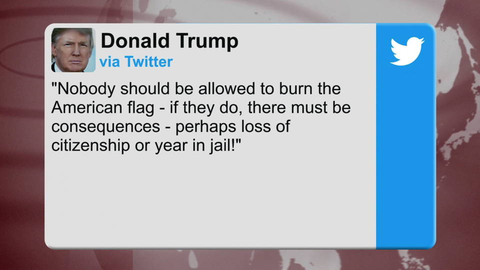 H04 trump flag burn tweet