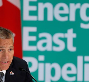 TransCanada President and CEO Russ Girling as announced the new Energy East Pipeline during a news conference in Calgary, Alberta in 2013. (Photo: Reuters/Todd Koro)