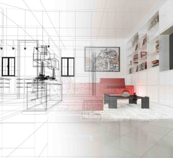Appartamento, Rendering 3d progetto, interni