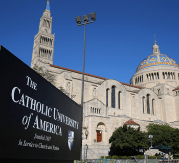 Pope Francis is scheduled to speak at Catholic University of America this week.  The school's poorest students pay over $31,000 a year in tuition, even after discounts from scholarships.  (Chip Somodevilla/Getty Images)