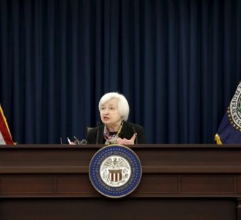 U.S. Federal Reserve Chair Janet Yellen holds a press conference following the two-day Federal Open Market Committee (FOMC) policy meeting in Washington March 16, 2016.REUTERS/Kevin Lamarque