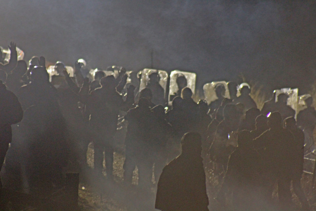 Standing Rock protests.Credit: Dark Sevier/Flickr