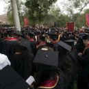 Graduating students attend USC's Commencement Ceremony at the University of Southern California in Los Angeles, California, May 15, 2015. REUTERS/Mario Anzuoni