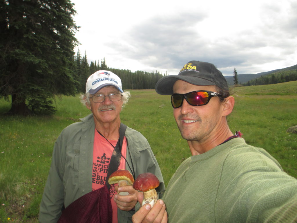 Keith Davis and his father, John, shown in Arizona's White Mountains, traveled around the globe together. “Me and him talked about everything. We were best buds,” John Davis said.