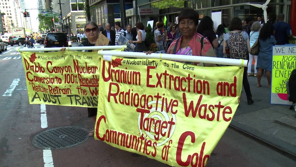 H18 cuomo nuclear protest