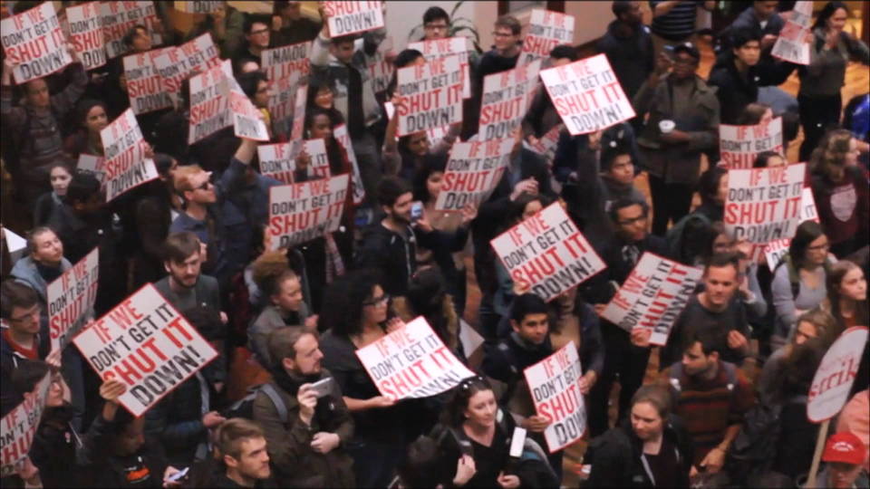 H10 harvard protest