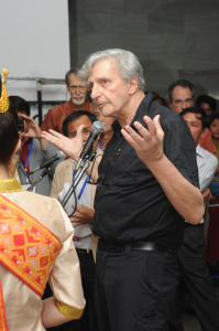 Fred Branfman at the launch of the new edition of Voices from the Plain of Jars, Nov. 8, 2010.