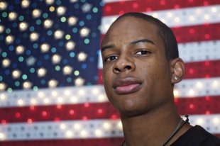 black_man_american_flag