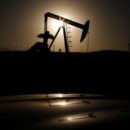 A pump jack is seen at sunrise near Bakersfield, California October 14, 2014.   REUTERS/Lucy Nicholson/File Photo